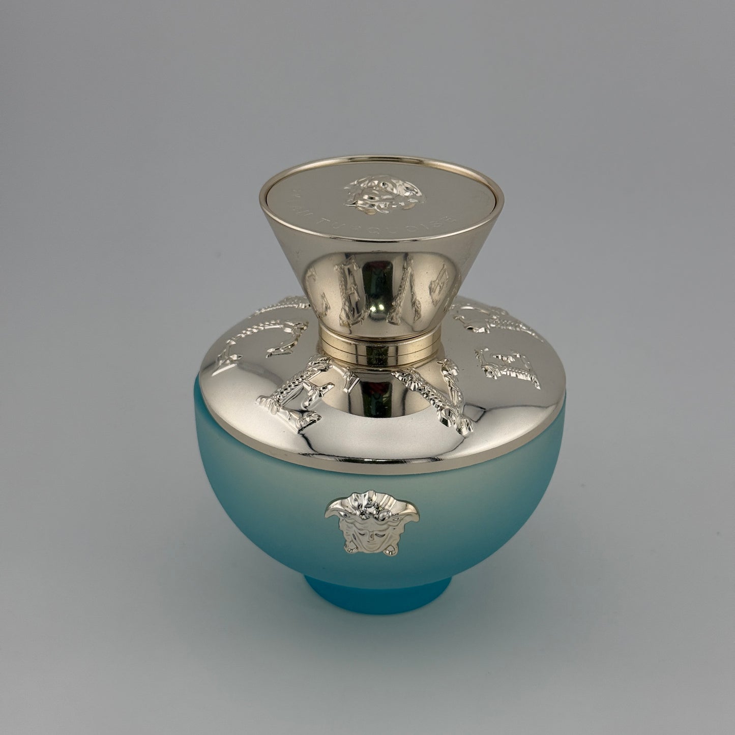 Versace Dylan Turquoise Eau de Toilette Women, 3.4 Oz - protection box