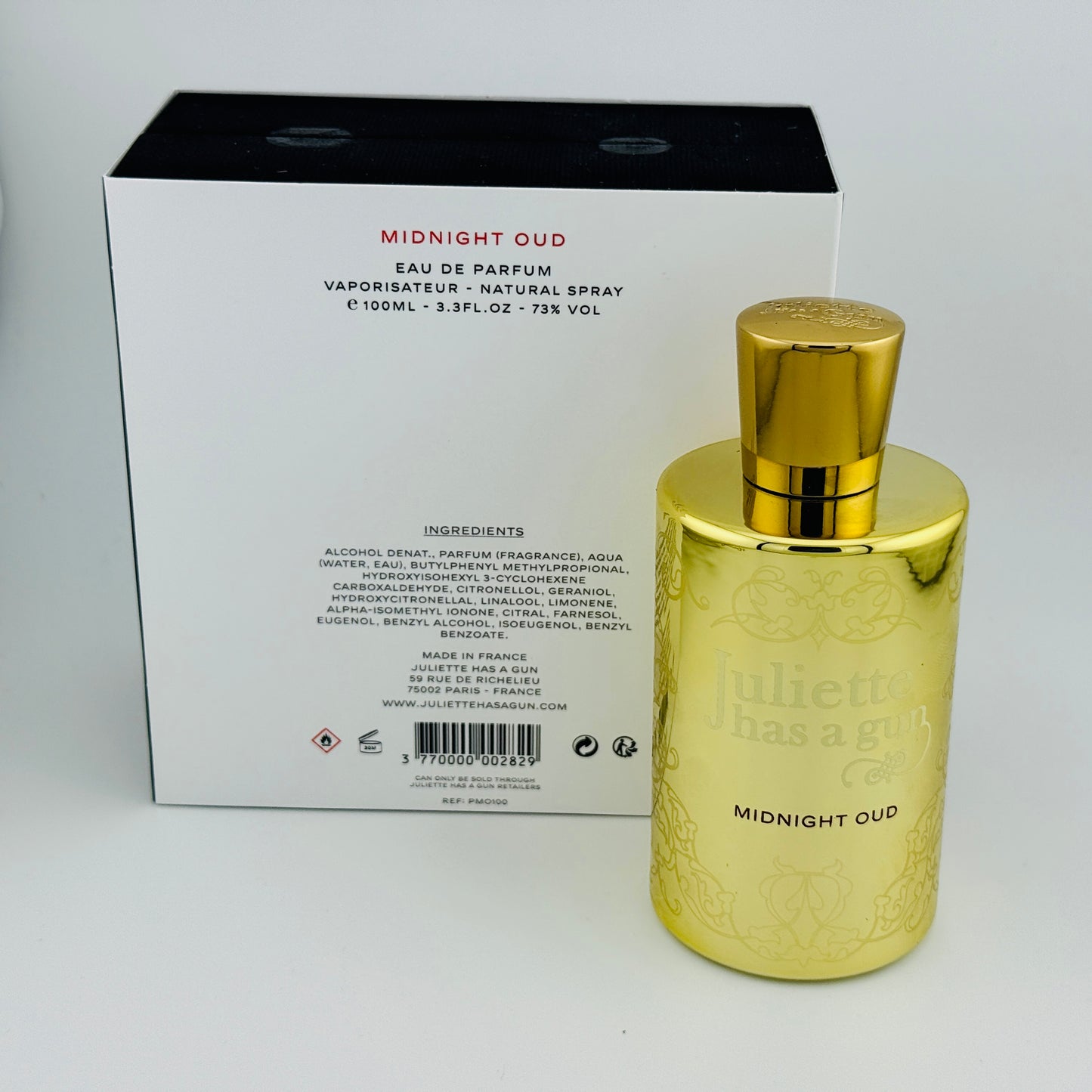 Midnight Oud by Juliette has a Gun for women 3.3 fl.oz / 100 ml eau de Parfum spray