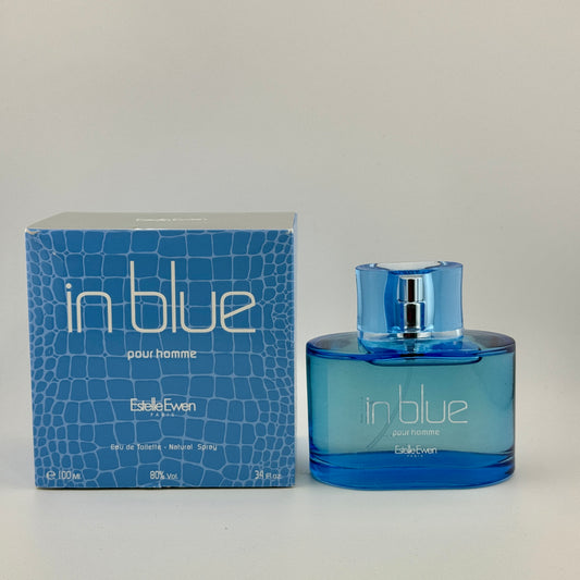 In Blue by Estelle Ewen for Men 3.4 fl.oz / 100 ml eau de Toilette spray - vintage