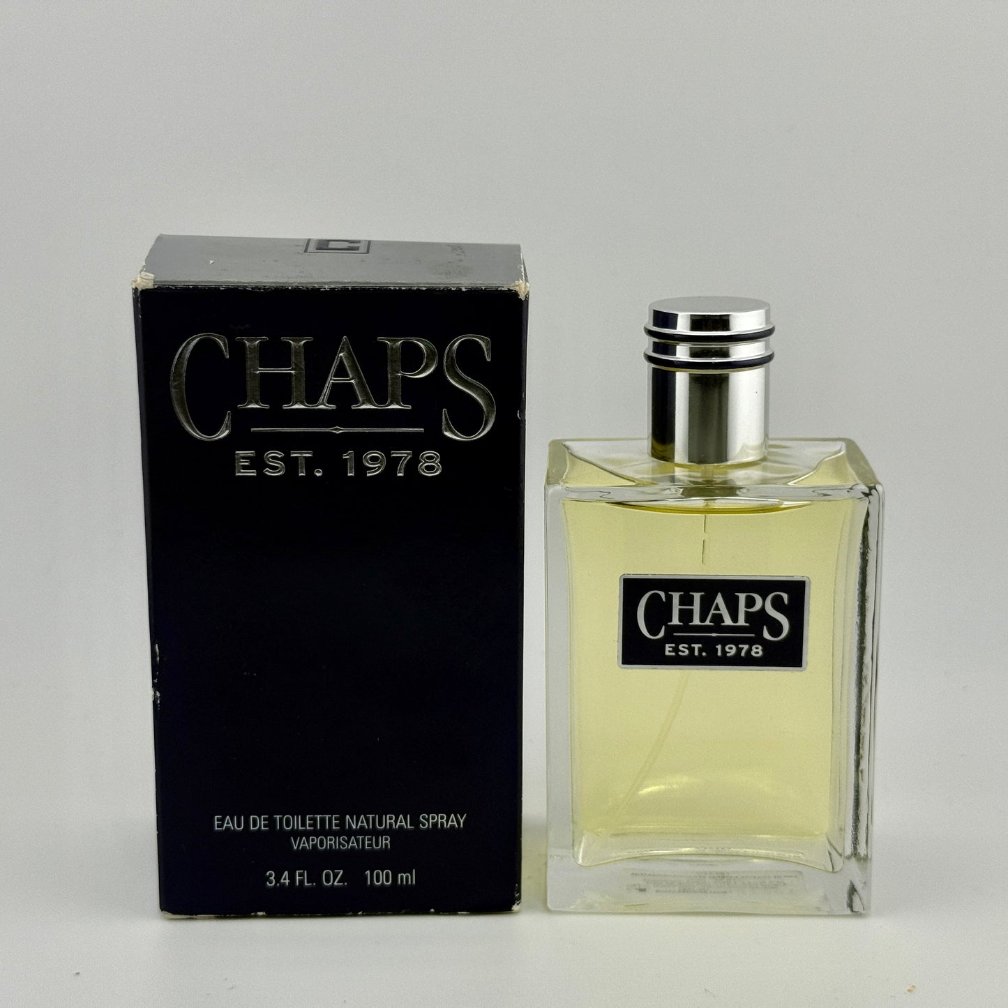 Chaps Est. 1978 by Ralph Lauren Men 3.4 fl.oz / 100 ml Eau de toilette spray - vintage