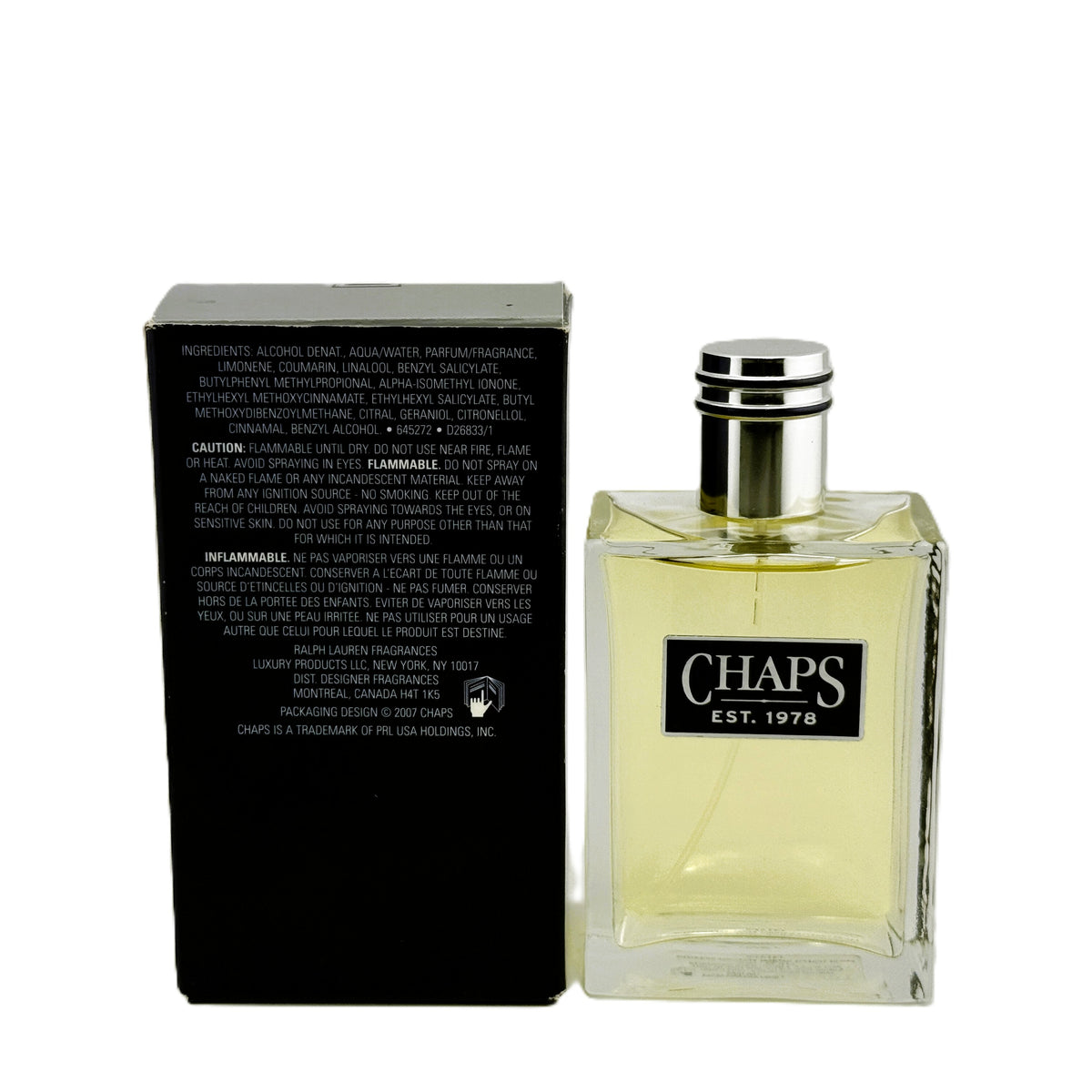 Men Have Been Hunting This for Decades — Chaps Est. 1978 by Ralph Lauren EDT 3.4 oz (Vintage, Discontinued)