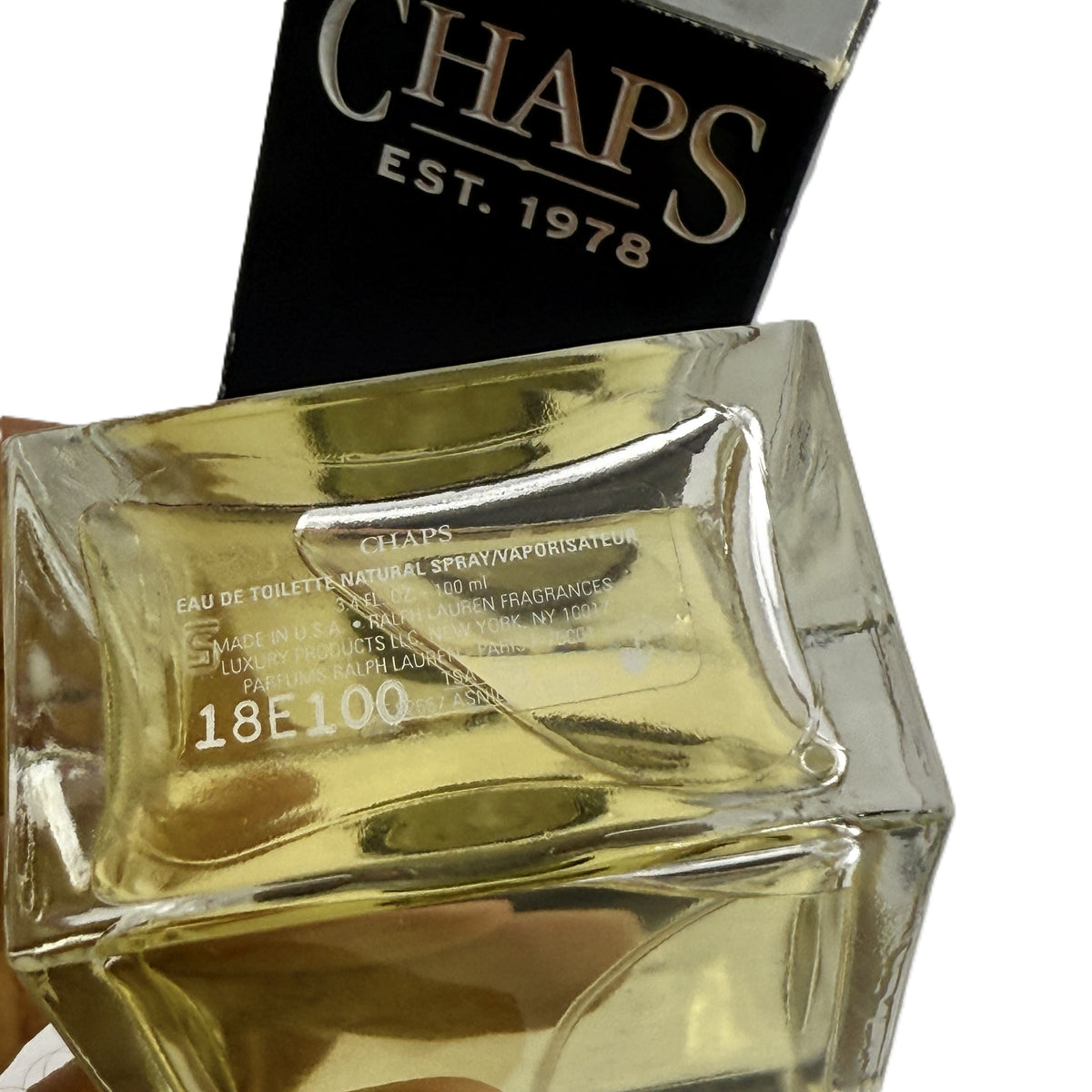Men Have Been Hunting This for Decades — Chaps Est. 1978 by Ralph Lauren EDT 3.4 oz (Vintage, Discontinued)