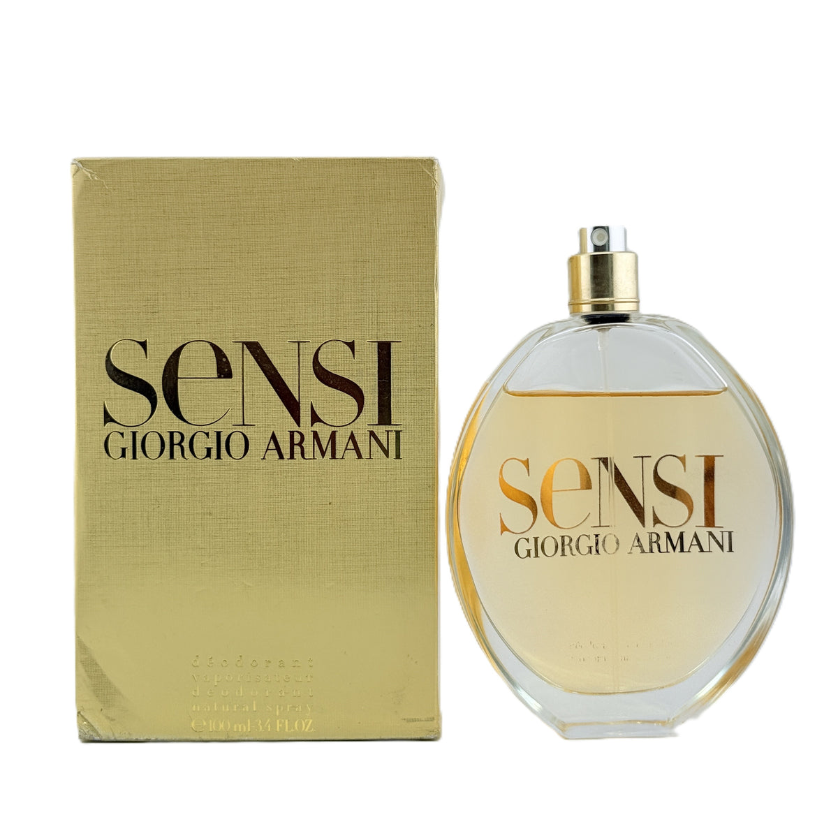 Giorgio Armani Sensi White Notes for Women Eau Fraiche 2.5 oz | Vintage Rare | No Cap & Sealed