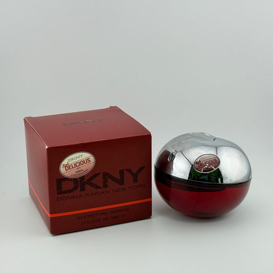 Vintage: Red Delicious by DKNY for men, 3.4 fl.oz / 100 ml eau de toilette spray