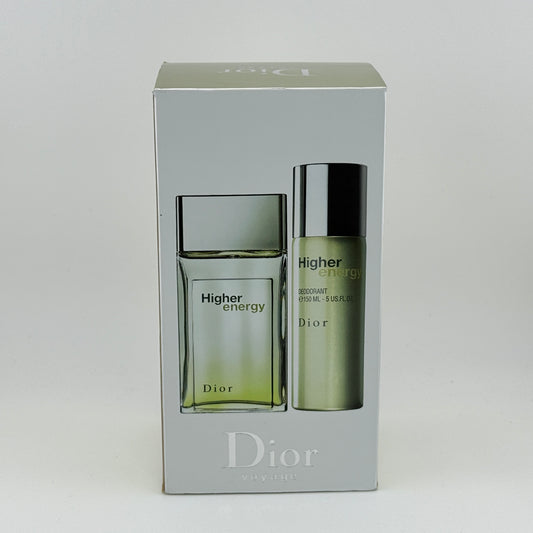 Vintage: Higher Energy by Dior 2PCs Men's fragrance set - 3.4 oz + Deo spray
