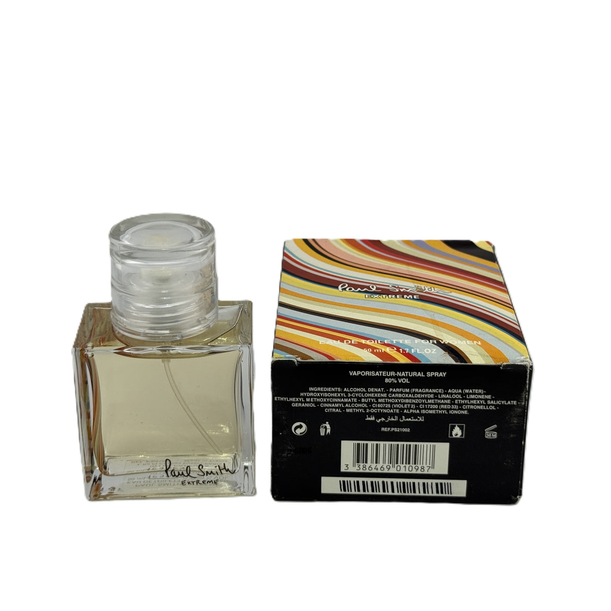🌹 VINTAGE & Rare: Paul Smith Extreme for Women 1.7 fl.oz / 50 ml EDT Spray | No Cellophane, Damaged Box | Actual Images | Discontinued