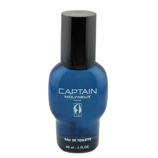 Captain by Molyneux Men's Eau de Toilette Splash 2 oz / 60 ml - Vintage, Damaged Box, No Cellophane