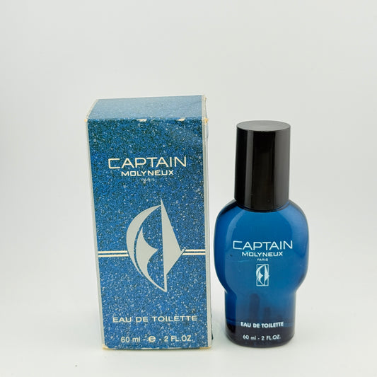 Captain Molyneux for men, 2.0 fl.oz / 60 ml eau de toilette SPLASH