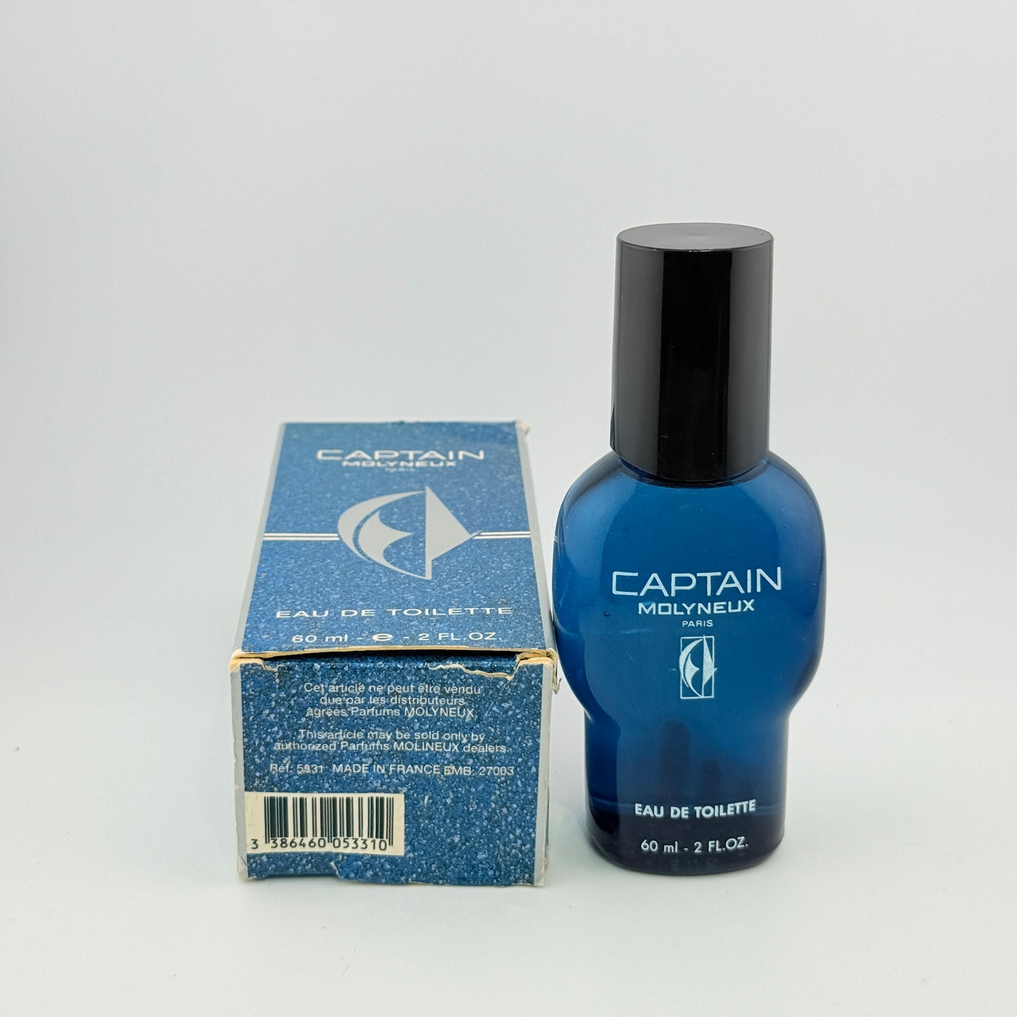 Captain Molyneux for men, 2.0 fl.oz / 60 ml eau de toilette SPLASH