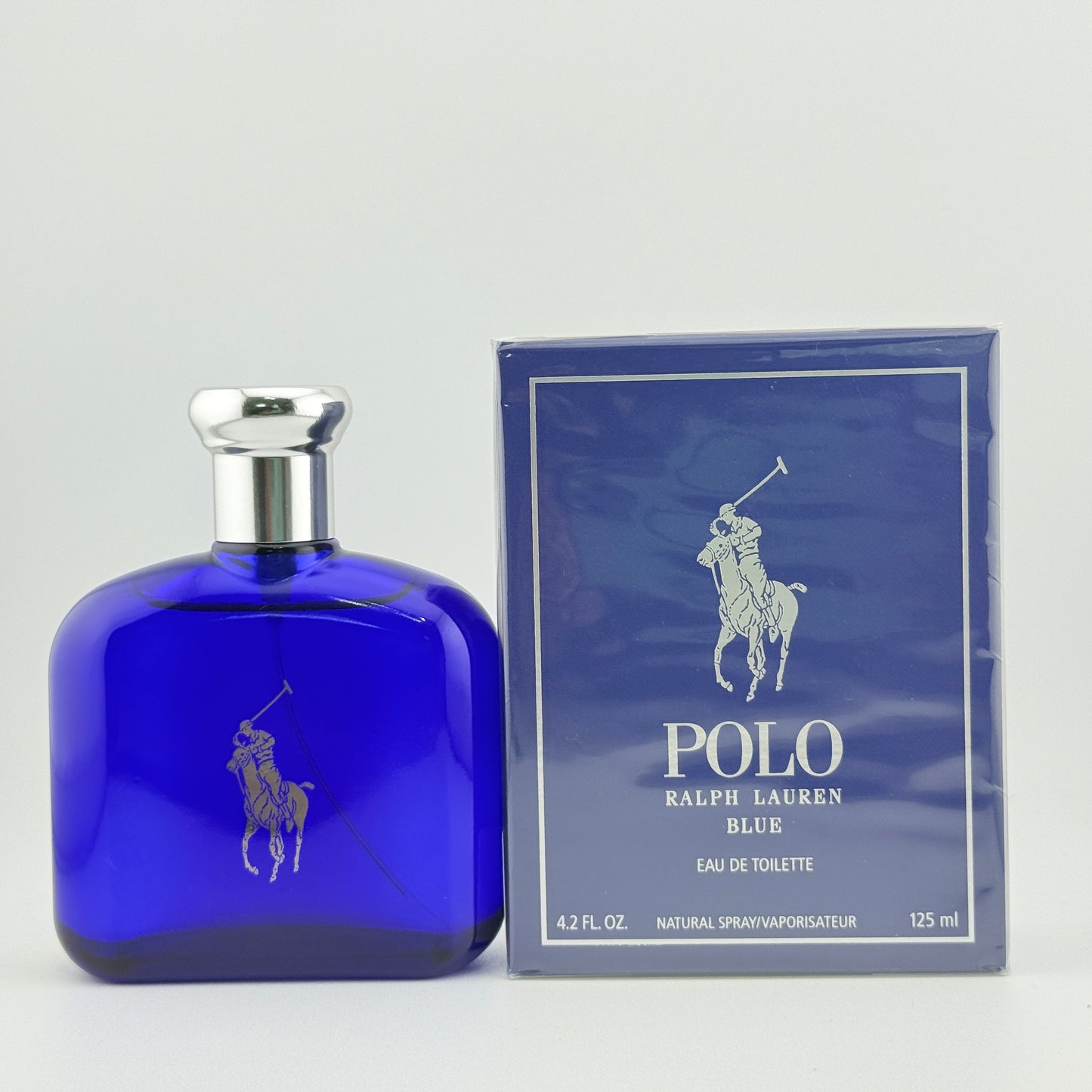 Polo Blue by Ralph Lauren for Men, 4.2 fl.oz / 125 ml eau de toilette spray - Vintage