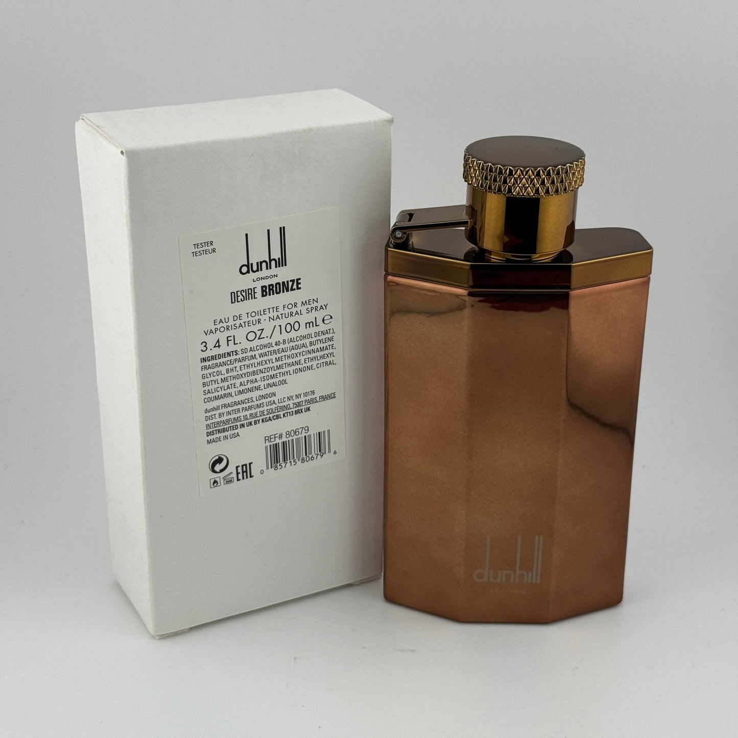 Dunhill London Desire Bronze by Dunhill for men 3.4 fl.oz / 100 ml eau de toilette spray
