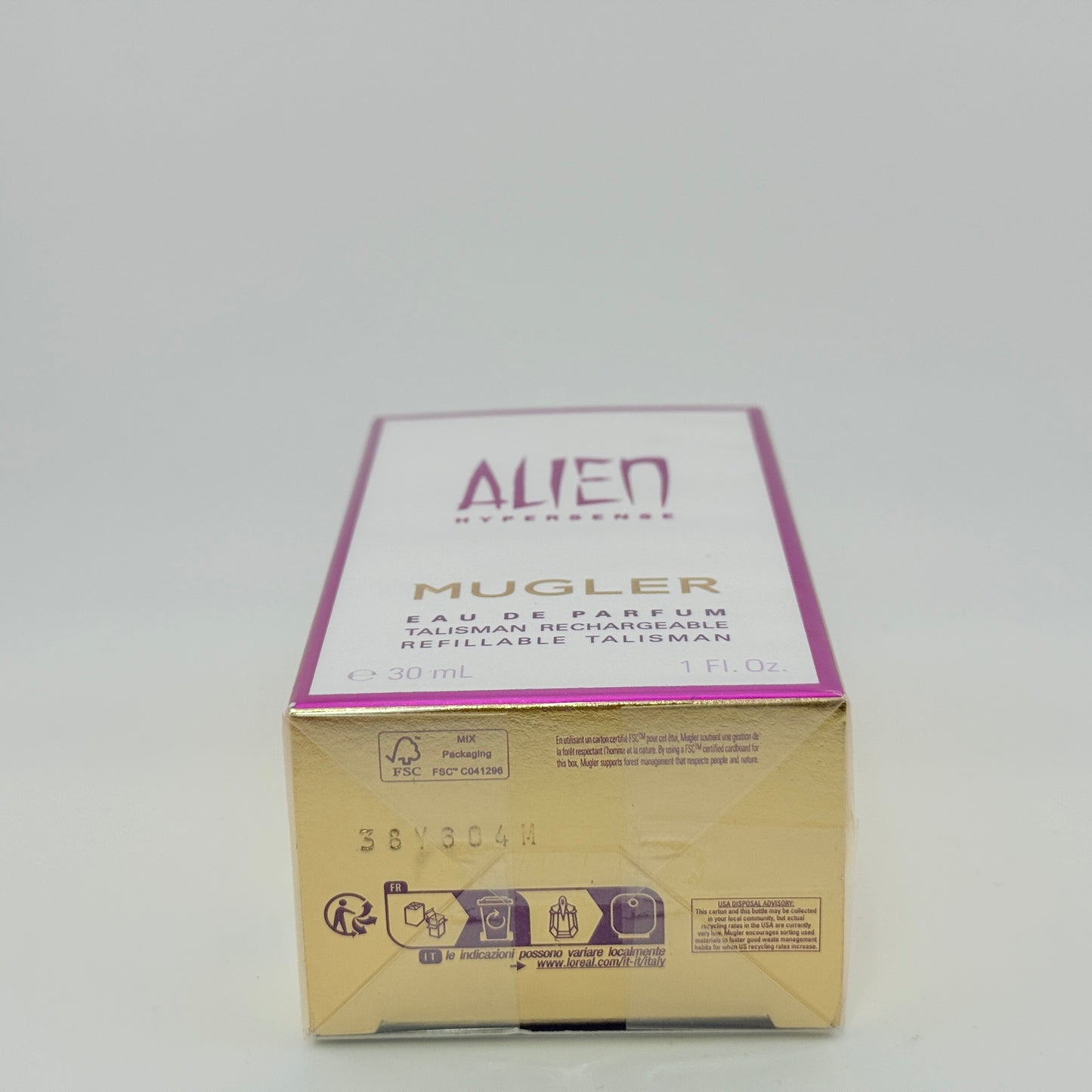 Alien Hypersense by Thierry Mugler Women 1.0 oz EDP spray Refillable Talisman