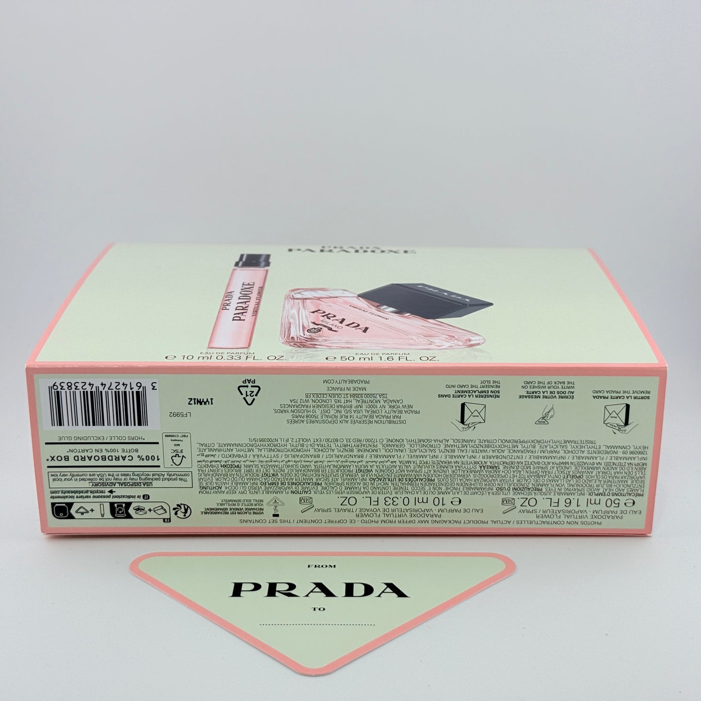 Prada Paradoxe Virtual Flower 2Pcs Set - 1.6 + 0.33 oz EDP spray