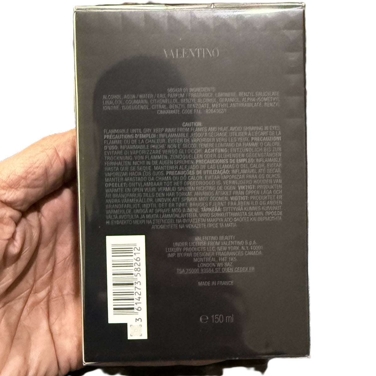 Valentino Uomo Born In Roma EDT 150 ml – The Scent of Roman Power | Sealed & Authentic