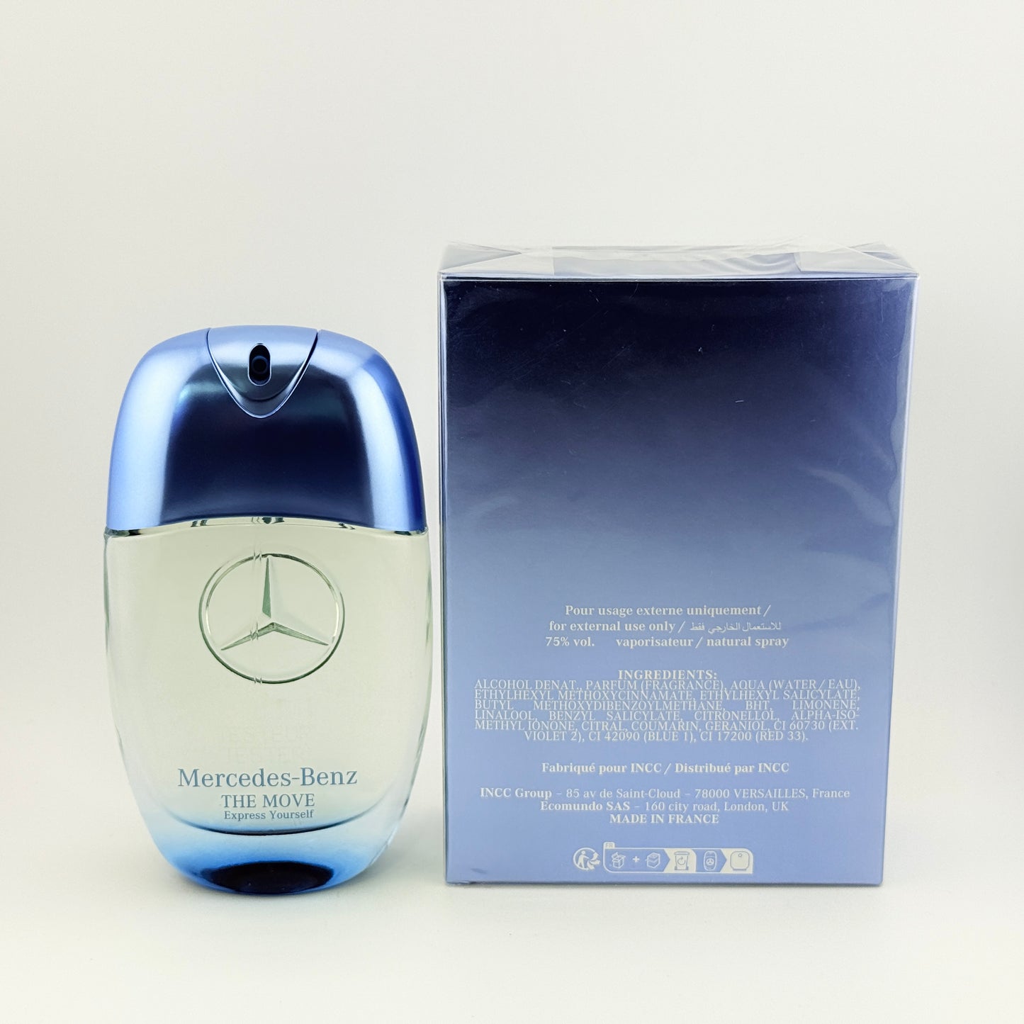 Mercedes-Benz The Move Express Yourself Men 3.4 fl.oz / 100 ml EDT spray