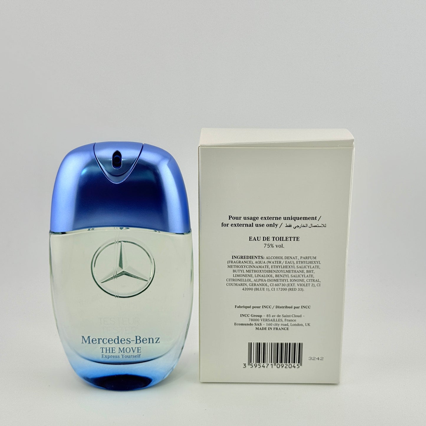 Mercedes-Benz The Move Express Yourself Men 3.4 fl.oz / 100 ml EDT spray