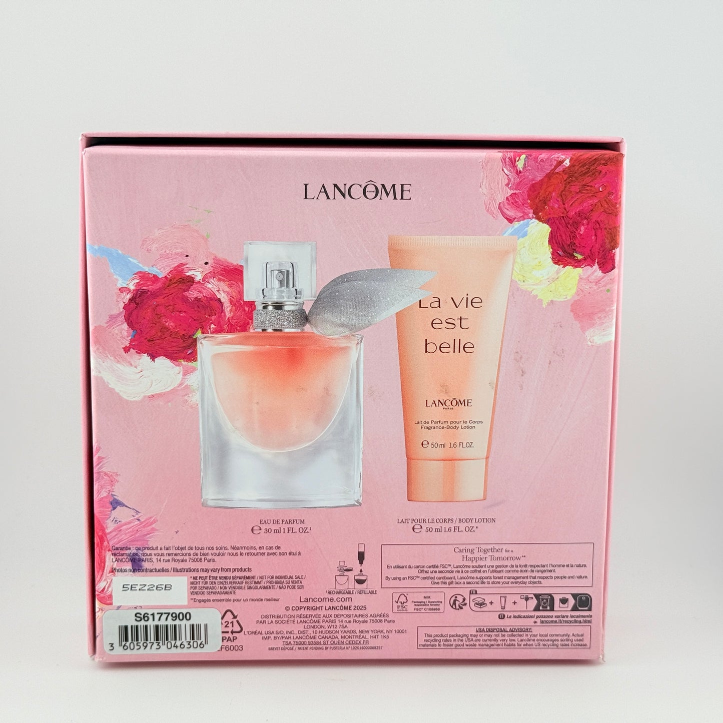 La Vie Est Belle Lancôme 2Pcs Woman Set, 1.0 eau de parfum spray + Lotion