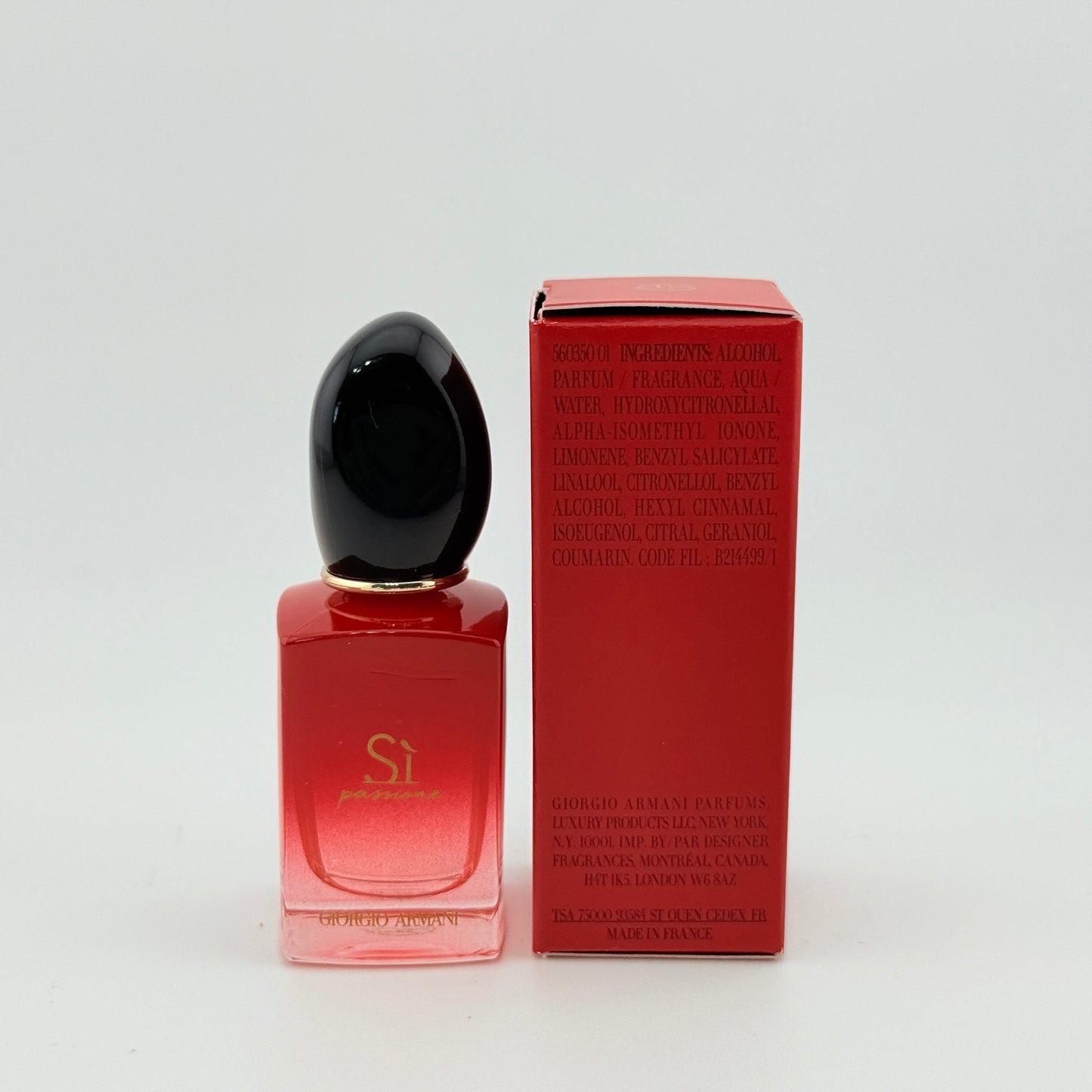 Si Passione by Giorgio Armani for Women 0.24 oz EDP SPLASH mini