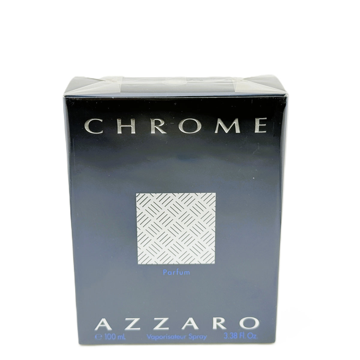 🔵 Azzaro Chrome Parfum for Men 3.38 fl.oz / 100 ml | New Sealed Cellophane Box | The Ultimate Chrome Experience