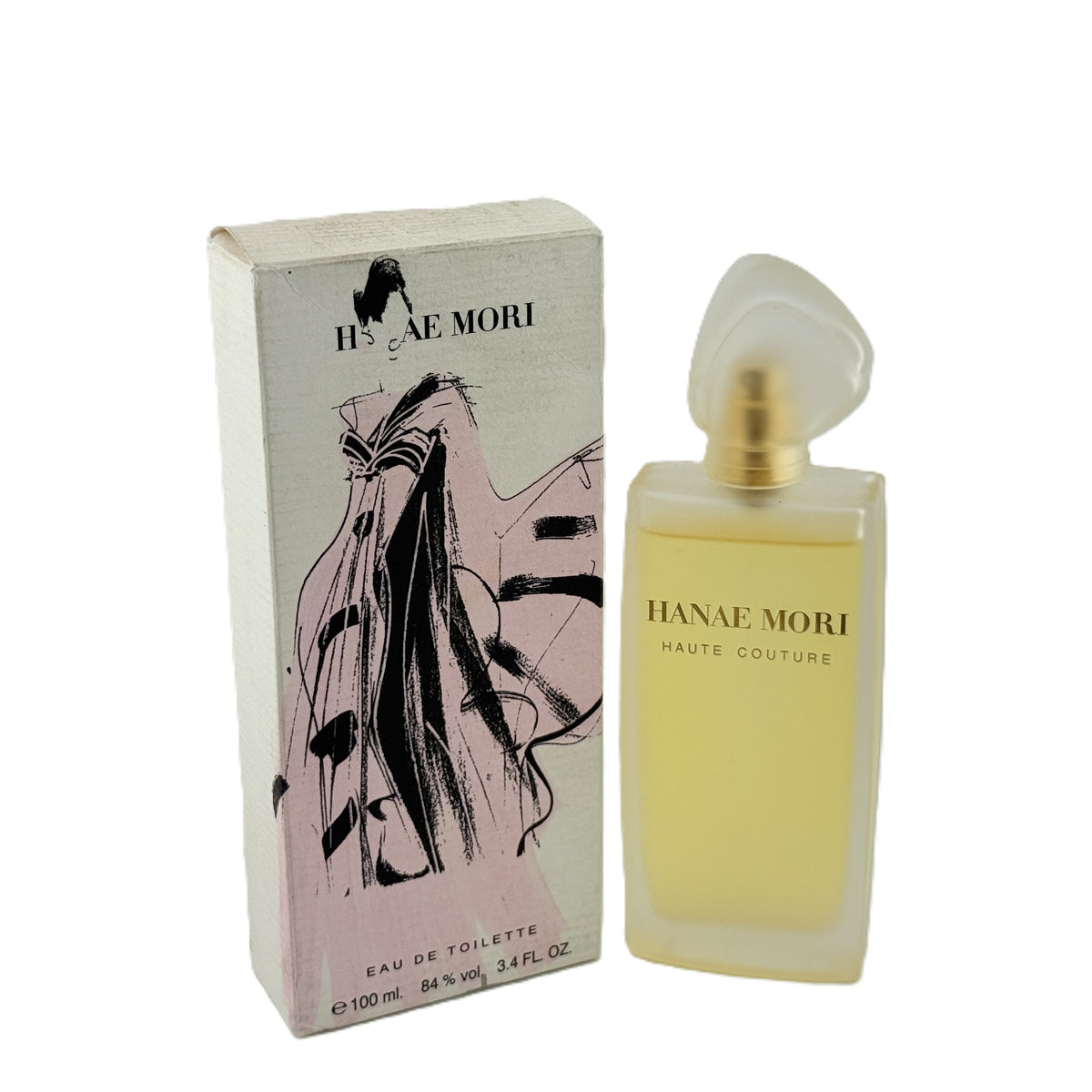 Hanae Mori by Hanae Mori for Women EDT 3.4 oz | Vintage Rare | No Cellophane | Shelf Marks | Loose Cap