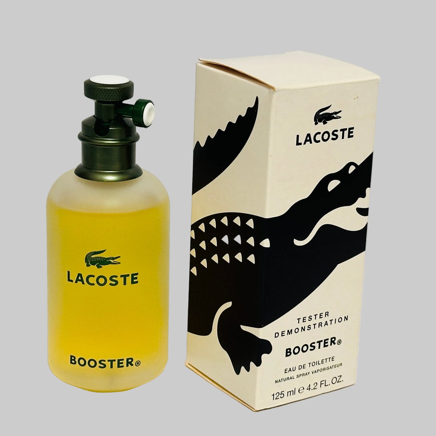 Lacoste Booster 4.2 oz Eau De Toilette Spray for Men - Tester box