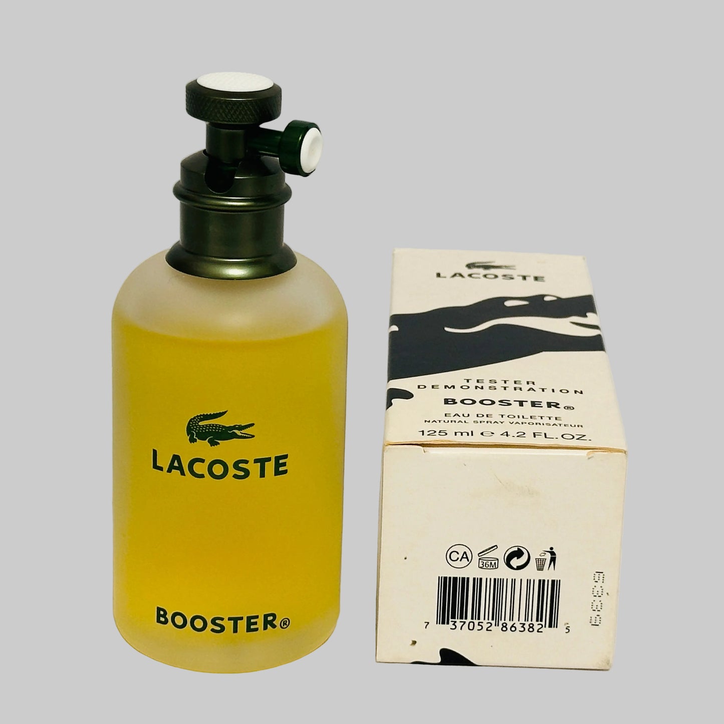 Lacoste Booster 4.2 oz Eau De Toilette Spray for Men - Tester box