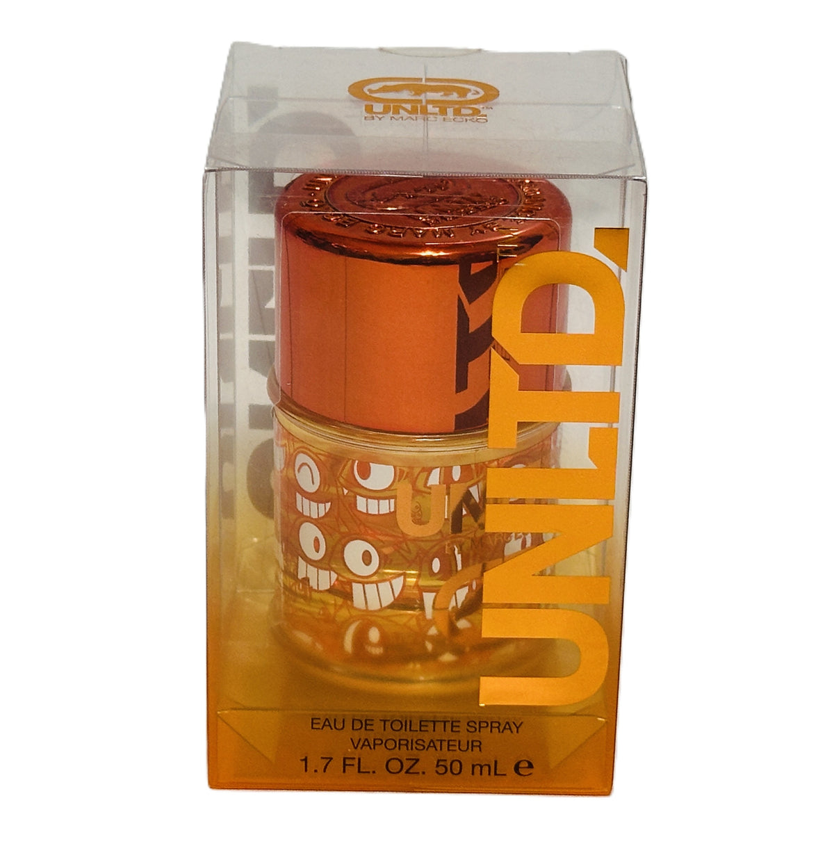 🦏 HARD TO FIND: UNLTD. by Marc Ecko for Men | 1.7 fl.oz / 50 ml EDT Spray | Clear Plastic Display Box | The Iconic Streetwear Masculine | Marc Ecko Collector’s Piece