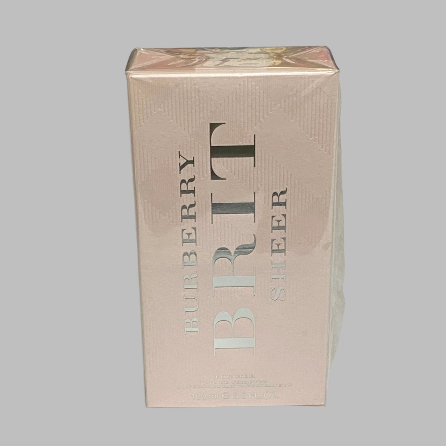 Burberry Brit Sheer by Burberry for Women 3.3 fl.oz / 100 ml eau de toilette spray