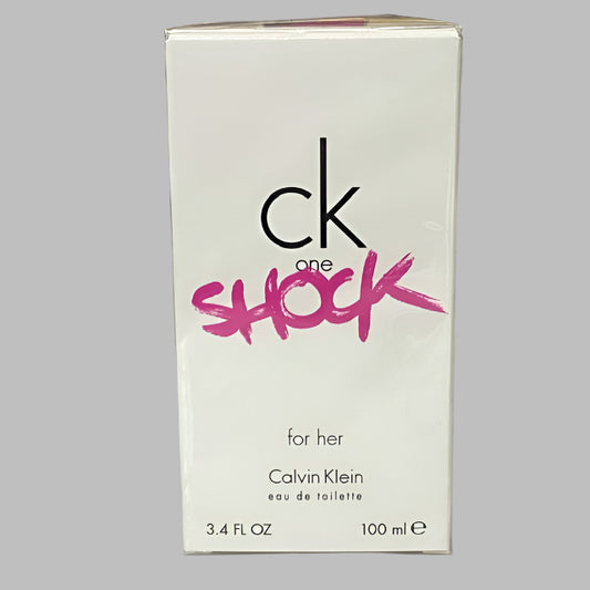ck one Shock for her by Calvin Klein for women 3.4 fl.oz / 100 ml eau de Toilette spray