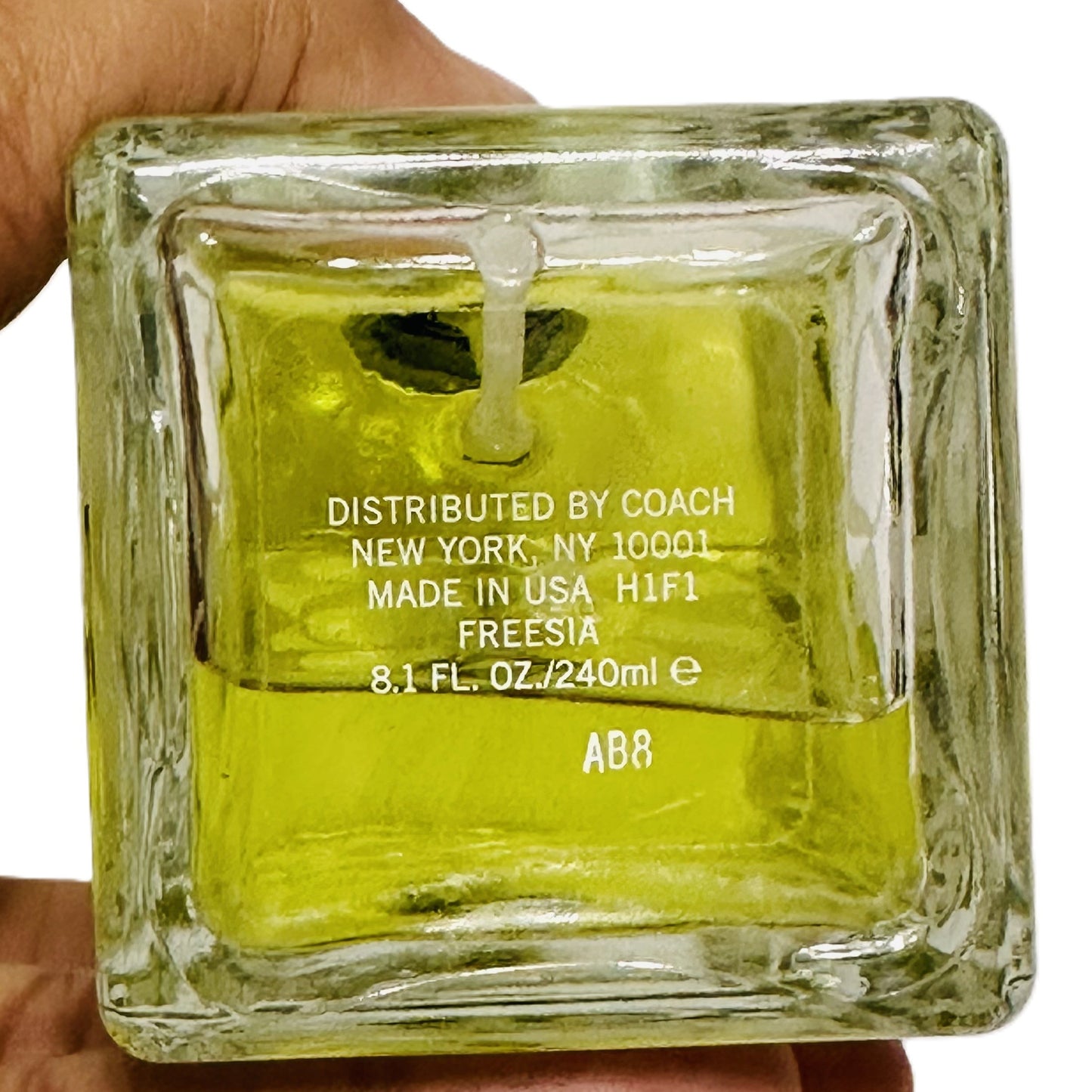 Coach EST. 1941 Freesia Splash for Women 8.1 fl.oz / 240 ml Spray & Splash — Used Vintage