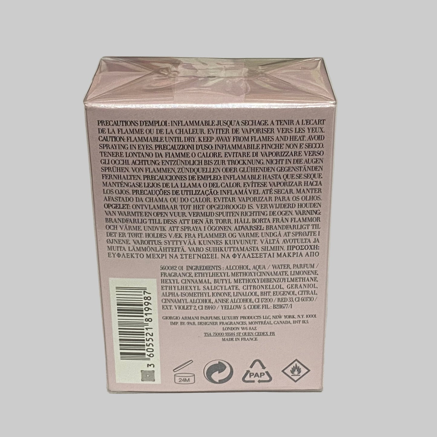 Diamonds Rose by Giorgio Armani for Women - 1.7 oz EDT Spray