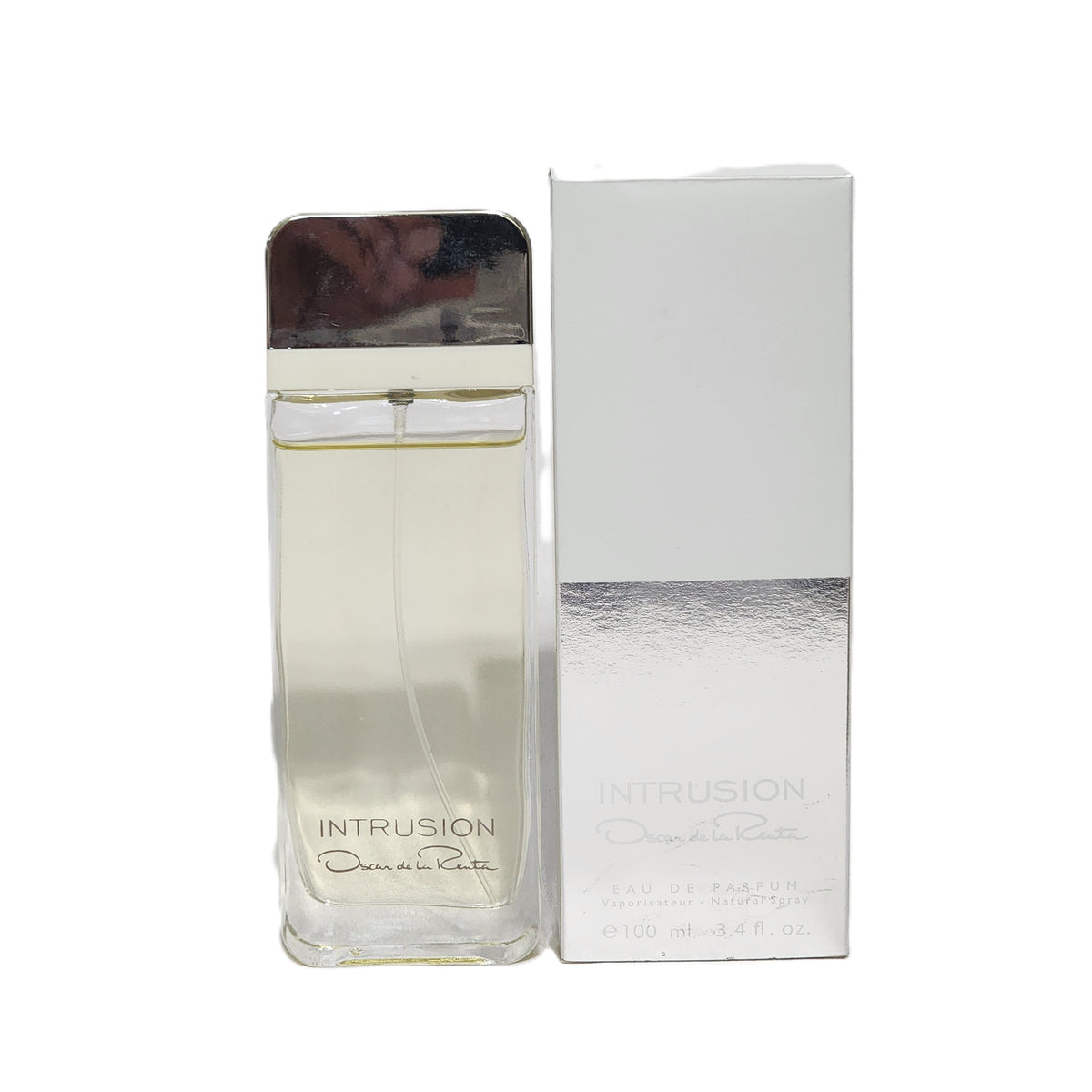 Intrusion by Oscar de la Renta for Women | 100 ml / 3.4 fl oz EDP Spray | Used, Low Fill, Box