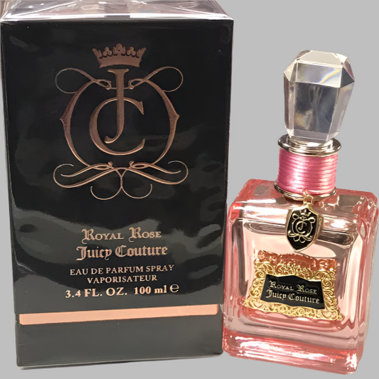 Juicy Couture Royal Rose for Women  3.4 fl.oz / 100 ml Eau De Parfum Spray