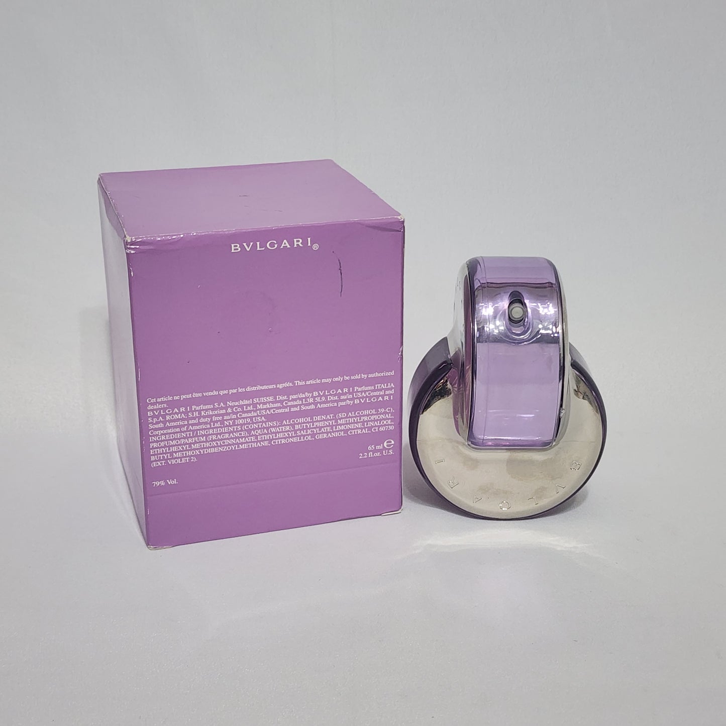 Omnia Amethyste By Bvlgari for Women 2.2 fl.oz / 65 ml Eau de Toilette Spray - vintage