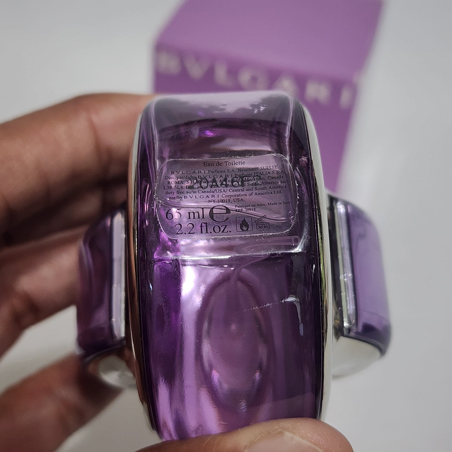 Omnia Amethyste By Bvlgari for Women 2.2 fl.oz / 65 ml Eau de Toilette Spray - vintage