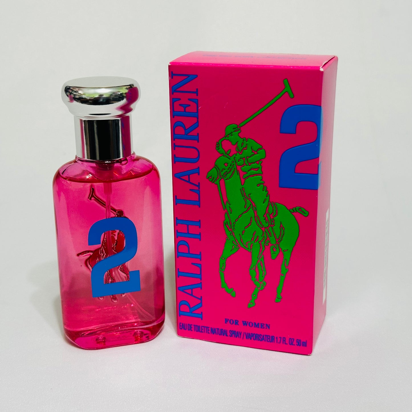 Polo the Big Pony 2 by Ralph Lauren for Women, 1.7 fl.oz / 50 ml eau de toilette spray