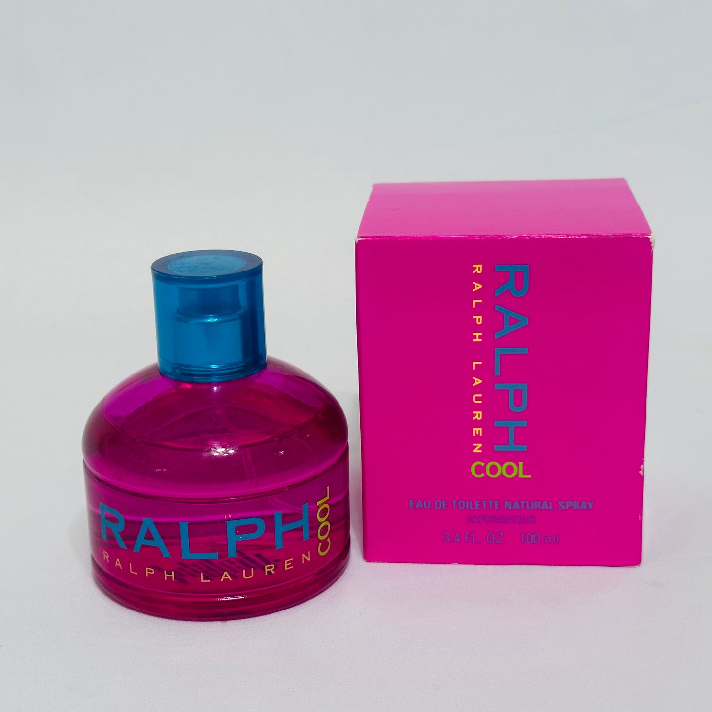 USED: Ralph Cool by Ralph Lauren Women 3.4 oz / 100 ml EDT spray - Vintage
