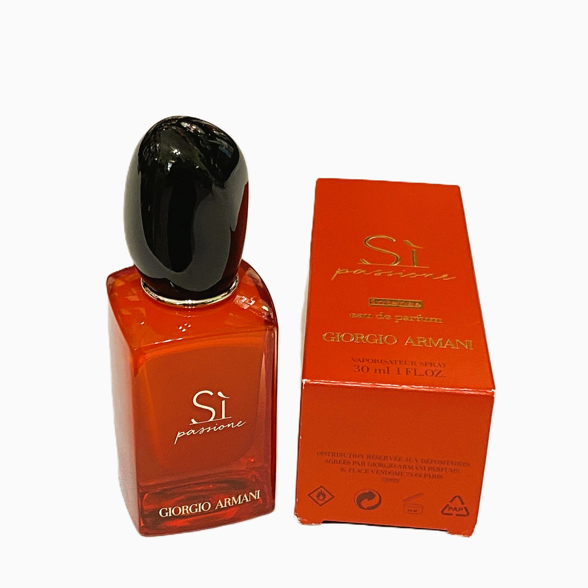 Giorgio Armani Sì Passione Intense for Women EDP 1.0 oz | Rich Floral Amber | New No Cellophane