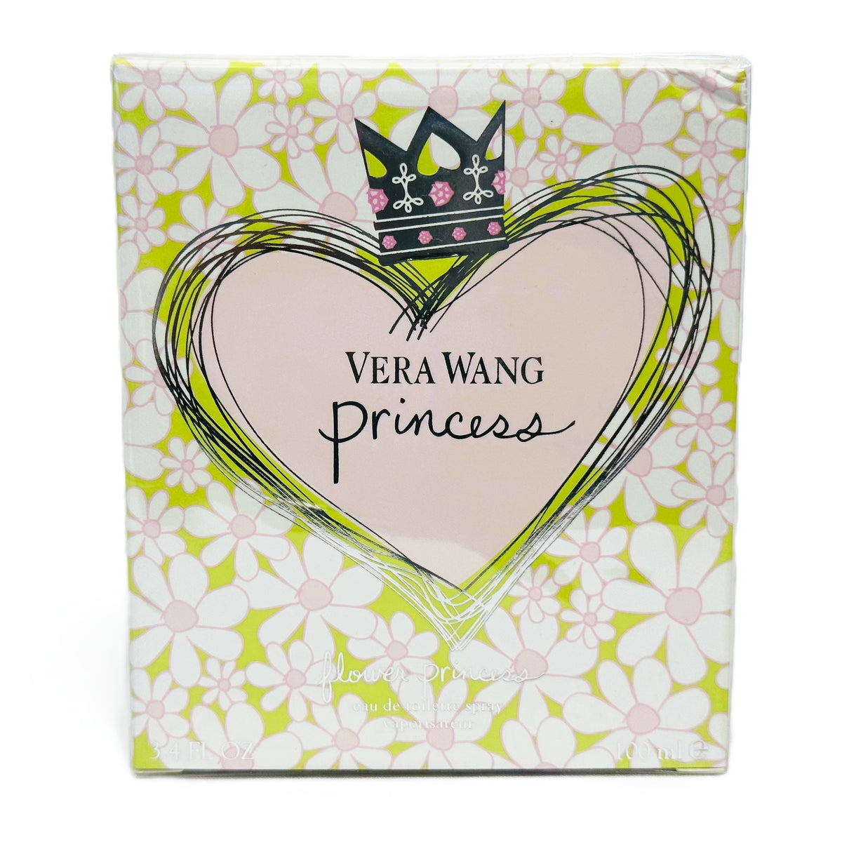 Flower Princess by Vera Wang for Women, 1.7 oz / 50 ml EDT Low Fill & 3.4 oz / 100 ml EDP Sealed Box, Vintage Formula