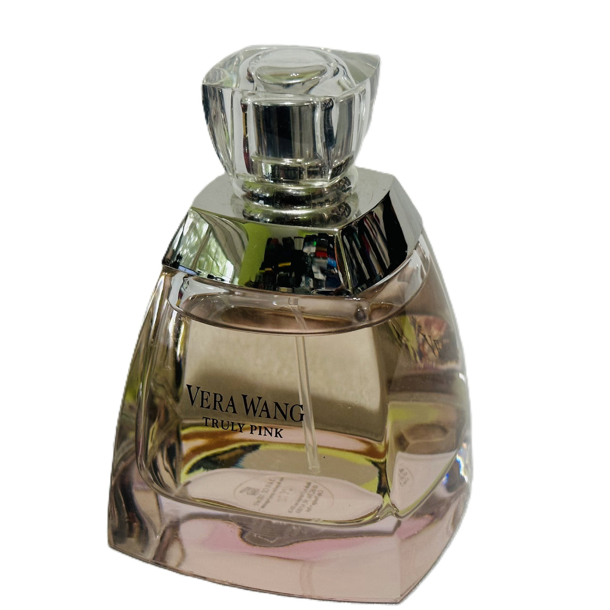 Truly Pink by Vera Wang for Women, Eau de Parfum Spray, 3.4 oz / 100 ml, Vintage, Low Fill, No Box