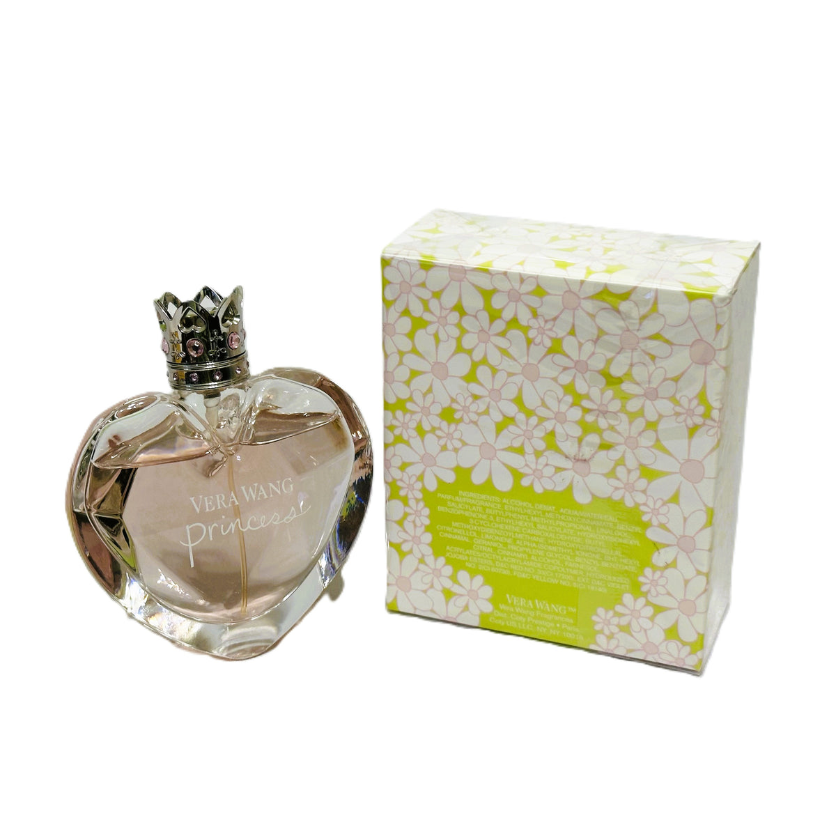 Flower Princess by Vera Wang for Women, 1.7 oz / 50 ml EDT Low Fill & 3.4 oz / 100 ml EDP Sealed Box, Vintage Formula
