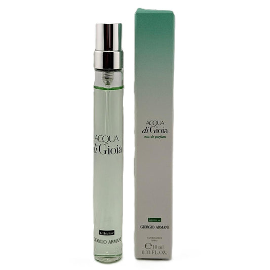 🌊 Acqua di Gioia Intense by Giorgio Armani for Women 0.33 fl.oz / 10 ml EDP Spray | New Bottle, No Cellophane Box | Italian Luxury Aquatic
