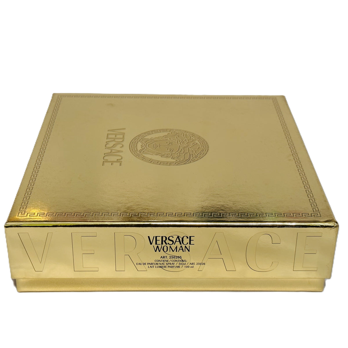 🌹 RARE VINTAGE COLLECTION: Versace Woman by Versace for Women | 5 Options | 2 Batch-Dated Tester Boxes (2018 & 2014) + 2-Piece Vintage Set (Golden Box) + 2x 3-Piece Sets | Michel Almairac 2000 | Italian Luxury