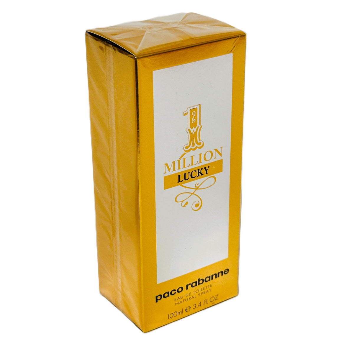 1 Million Lucky by Paco Rabanne Men's EDT Spray 3.4 oz / 100 ml | Vintage Tester or Sealed Box