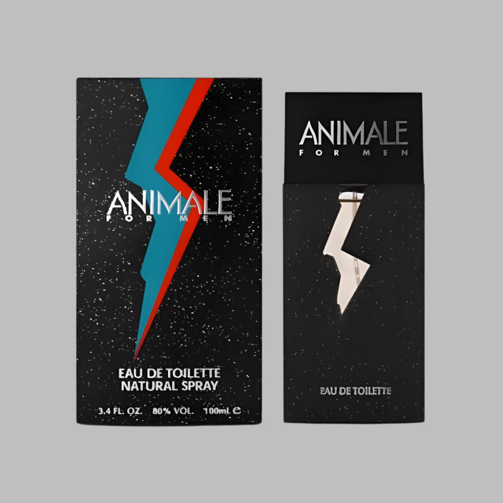 Animale by Animale for men, 3.3 fl.oz / 100 ml eau de toilette spray - Vintage