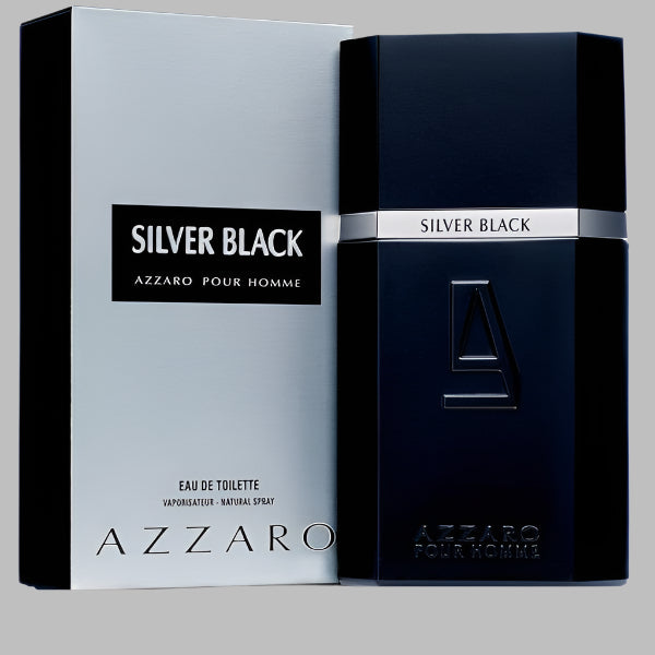Azzaro Silver Black by Azzaro for men 1.7 fl.oz / 50 ml eau de toilette spray