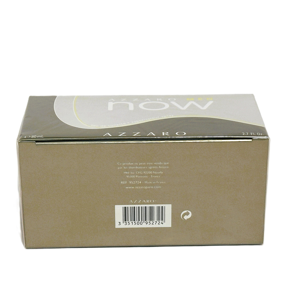 🔵 RARE & Discontinued: Azzaro Now for Men 2.7 fl.oz / 80 ml EDT Spray | New Cellophane Box | Hard to Find
