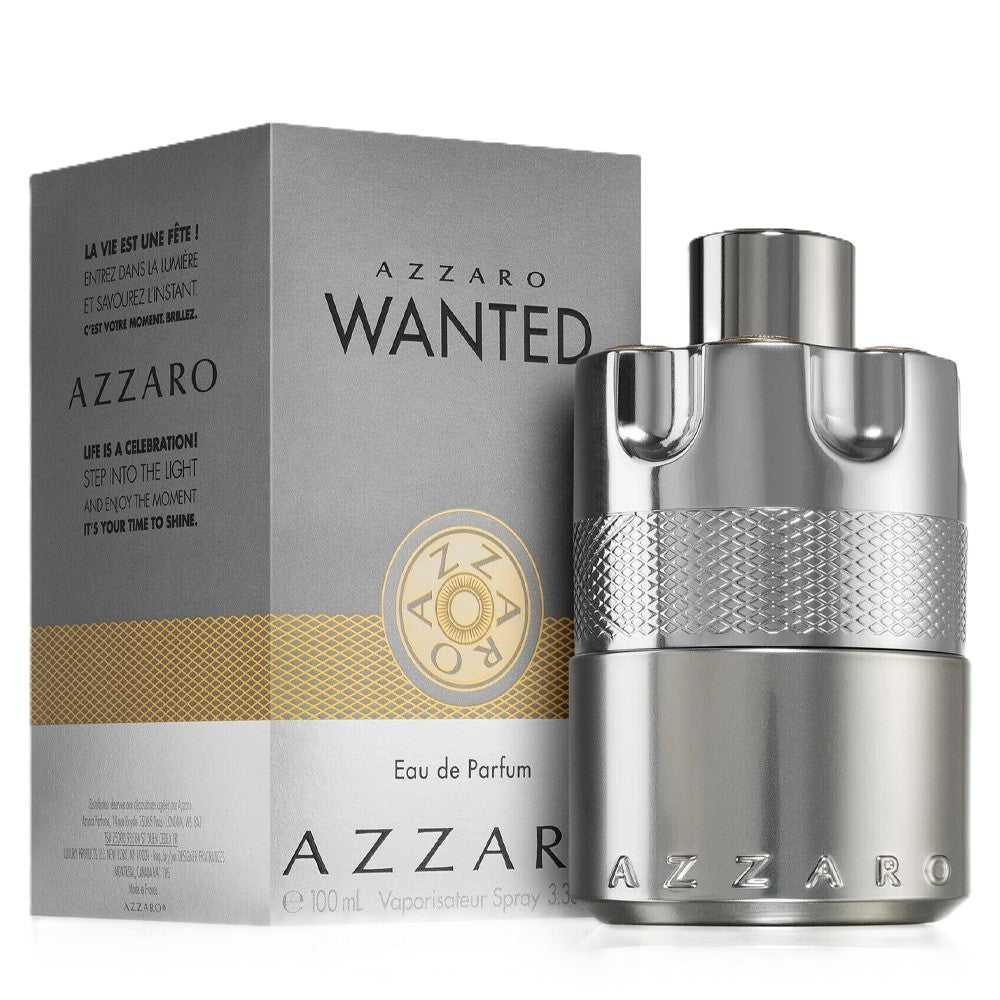 🤠 Azzaro Wanted by Azzaro for Men 3.38 fl.oz / 100 ml EDP Spray | New Sealed Box | Bold Spicy Woody