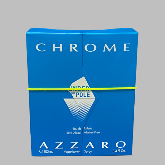 Chrome Under the Pole by Azzaro for men 3.4 fl.oz / 100 ml Eau De Toilette Spray
