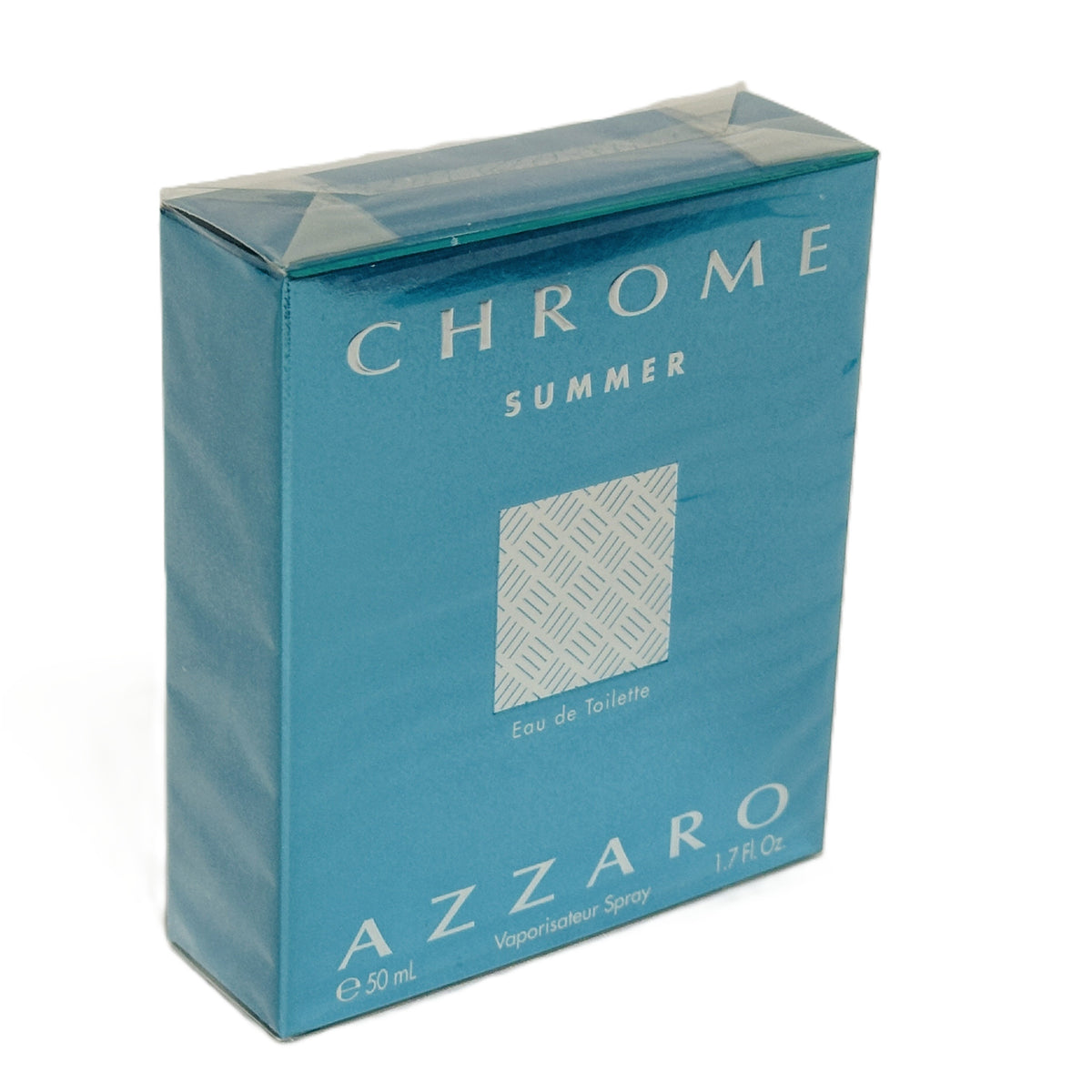 ☀️ RARE: Azzaro Chrome Summer for Men 1.7 fl.oz / 50 ml EDT Spray | New Cellophane Box | Limited Annual Edition